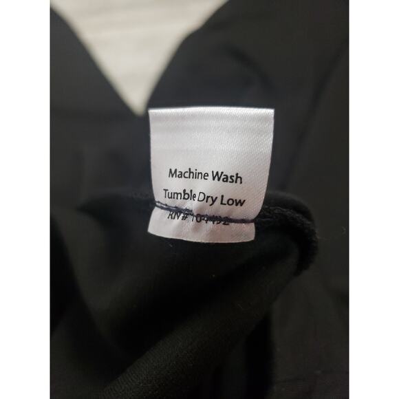 EUC M2 Jersey Wide Pants Black Soft Microfiber One Size Fits Most One Pocket - Picture 6 of 6